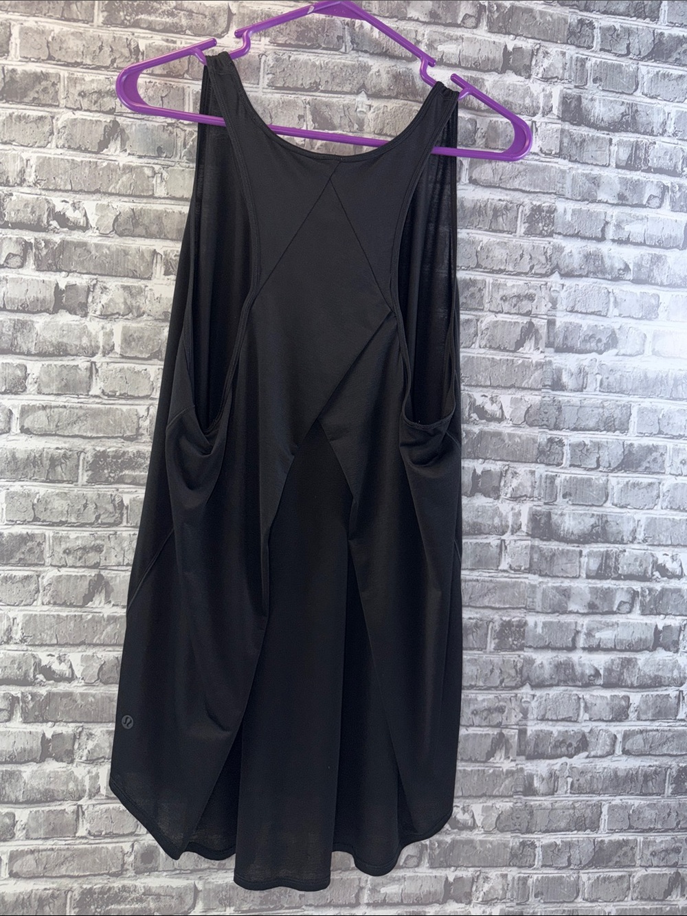 Black Lululemon Women's Draped Tank top